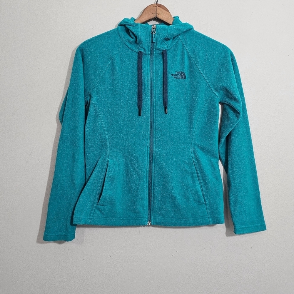 The North Face Turquoise Light Fleece Jacket